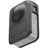 Puluz Silicone Case with Lens Cover for DJI Osmo 360 (Black)
