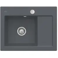 Villeroy & Boch Keramikspüle 331202i4, Subway 45 Compact Einbauspüle - inkl.