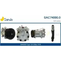 Casco Kompressor, Klimaanlage Brand New HQ CAC74000AS