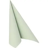 Papstar 50 Servietten `ROYAL Collection` 1/4-Falz 40 cm x 40 cm jadegrün
