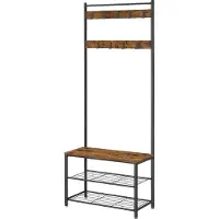 Vasagle Garderobenständer, Garderobe, Kleiderständer HSRB3541BX