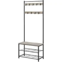 Hobby Hall Garderobenständer, Garderobe, Kleiderständer HSRB3541MB