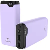 IMoshion Powerbank 20.000 mAh - 22,5W Schnellladegerät - USB-C / USB-A - Lila