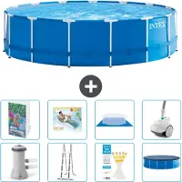 Intex Frame Pool Rund - 457x122 cm - 7-teilig S584