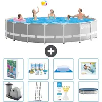 Intex Prism Frame Pool Rund - 549x122 cm - 7-teilig S683