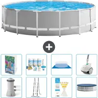 Intex Prism Frame Pool Rund - 457x122 cm - 7-teilig S658