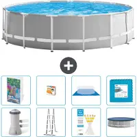 Intex Prism Frame Pool Rund - 457x122 cm - 7-teilig S570