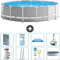 Intex Prism Frame Pool Rund - 457x122 cm - 7-teilig S549
