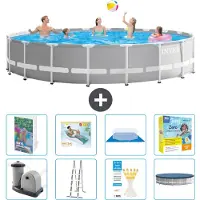 Intex Prism Frame Pool Rund - 610x132 cm - 7-teilig S639