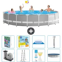 Intex Prism Frame Pool Rund - 549x122 cm - 7-teilig S532