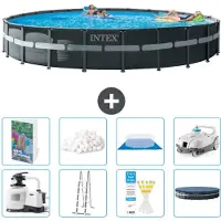 Intex Ultra XTR Pool Rund - 732x132 cm - 7-teilig S691