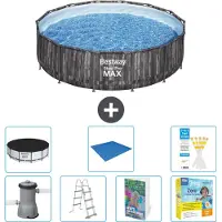 Bestway Steel Pro MAX Rund - 427x107 cm - 6-teilig S546