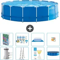 Intex Frame Pool Rund - 457x122 cm - 7-teilig S548