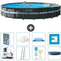 Intex Ultra XTR Pool Rund - 732x132 cm - 7-teilig S681