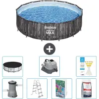 Bestway Steel Pro MAX Rund - 427x107 cm - 6-teilig S649