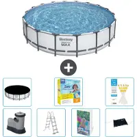 Bestway Steel Pro MAX Rund - 549x122 cm - 6-teilig S582