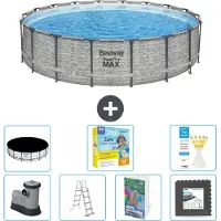Bestway Steel Pro MAX Rund - 549x122 cm - 6-teilig S607