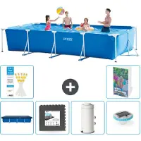 Intex Rechteckiger Frame Pool - 450x220x84 cm - 5-teilig S138