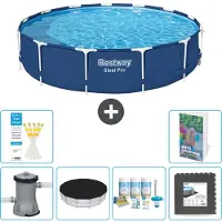 Bestway Steel Pro Rund - 396x84 cm - 5-teilig S238
