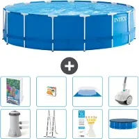 Intex Frame Pool Rund - 457x122 cm - 7-teilig S590