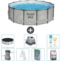 Bestway Steel Pro MAX Rund - 427x122 cm - 6-teilig S649