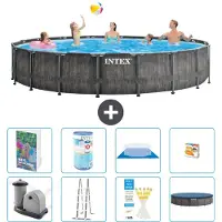 Intex Prism Frame Pool Rund - 549x122 cm - 7-teilig S541