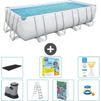 Bestway Power Steel Rechteckig - 549x274x122 cm - 6-teilig S529
