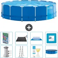 Intex Frame Pool Rund - 457x122 cm - 7-teilig S621