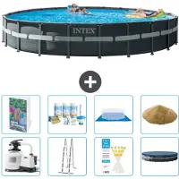 Intex Ultra XTR Pool Rund - 732x132 cm - 7-teilig S569