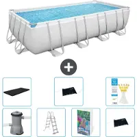 Bestway Power Steel Rechteckig - 488x244x122 cm - 6-teilig S562