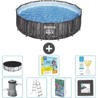 Bestway Steel Pro MAX Rund - 427x107 cm - 6-teilig S607