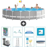 Intex Prism Frame Pool Rund - 549x122 cm - 7-teilig S539