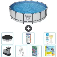 Bestway Steel Pro MAX Rund - 488x122 cm - 6-teilig S572