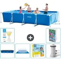 Intex Rechteckiger Frame Pool - 450x220x84 cm - 5-teilig S24