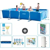 Intex Rechteckiger Frame Pool - 450x220x84 cm - 5-teilig S161
