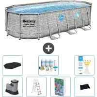 Bestway Power Steel Oval - 549x274x122 cm - 6-teilig S632