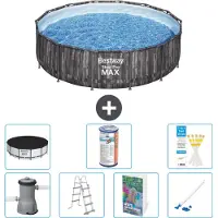 Bestway Steel Pro MAX Rund - 427x107 cm - 6-teilig S549