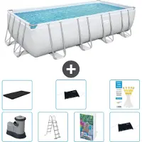Bestway Power Steel Rechteckig - 549x274x122 cm - 6-teilig S562