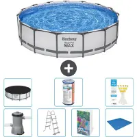 Bestway Steel Pro MAX Rund - 457x122 cm - 6-teilig S594
