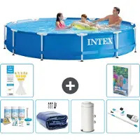 Intex Frame Pool Rund - 366x76 cm - 5-teilig S136