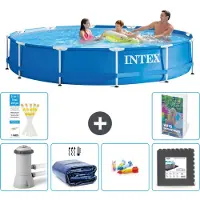 Intex Frame Pool Rund - 366x76 cm - 5-teilig S177