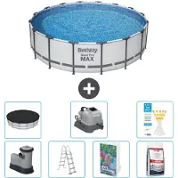 Bestway Steel Pro MAX Rund - 488x122 cm - 6-teilig S649