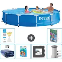Intex Frame Pool Rund - 366x76 cm - 5-teilig S3