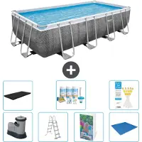 Bestway Power Steel Rechteckig - 549x274x122 cm - 6-teilig S599