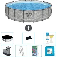 Bestway Steel Pro MAX Rund - 549x122 cm - 6-teilig S621