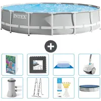 Intex Prism Frame Pool Rund - 457x107 cm - 7-teilig S610
