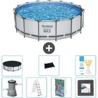 Bestway Steel Pro MAX Rund - 488x122 cm - 6-teilig S543