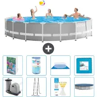 Intex Prism Frame Pool Rund - 549x122 cm - 7-teilig S602