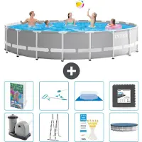 Intex Prism Frame Pool Rund - 610x132 cm - 7-teilig S565