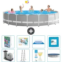Intex Prism Frame Pool Rund - 549x122 cm - 7-teilig S651